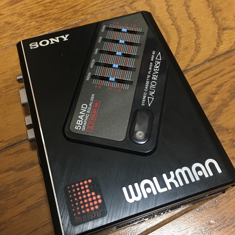 SONY Walkman WM-60を修理しました。ベルト交換、内部清掃。 | ガァガァ堂