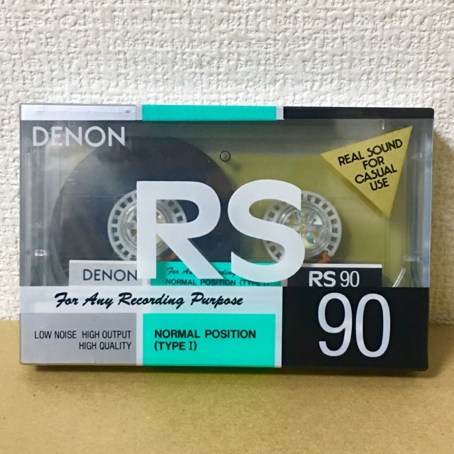 DENON RS 90 カセットテープ