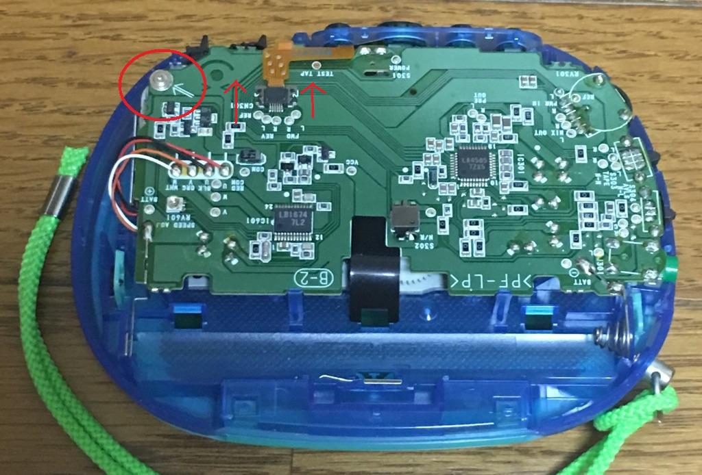 WM-EQ3 SONY 分解 修理