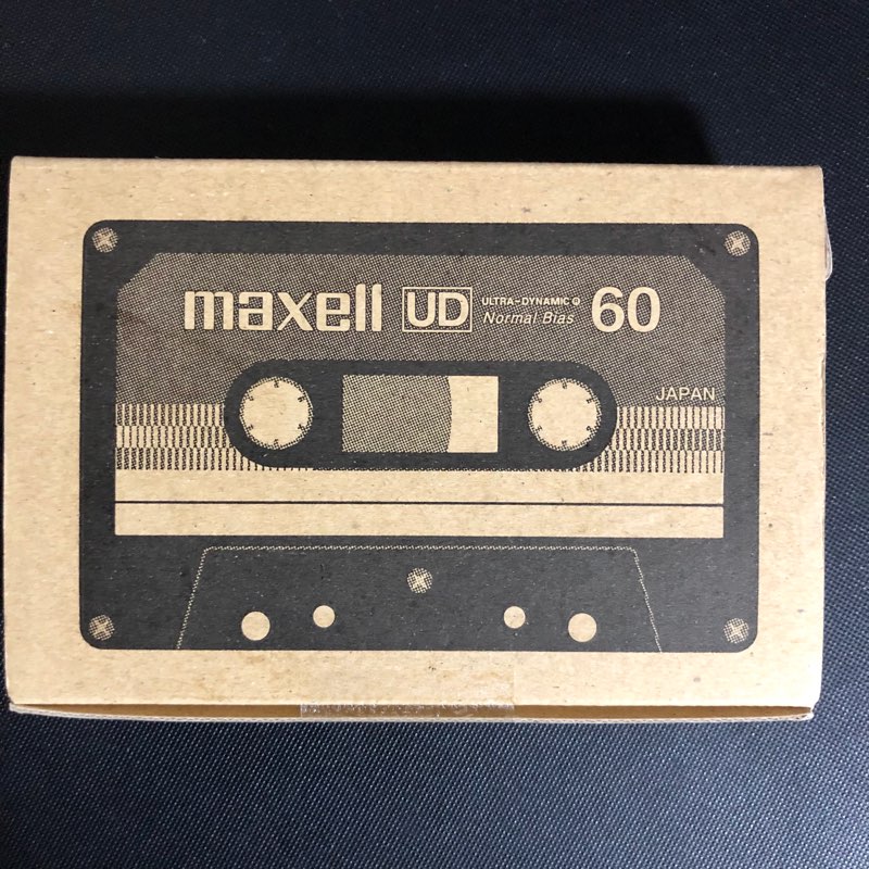月刊ステレオ 2019年11月号付録「マクセル UD60FM」の箱
